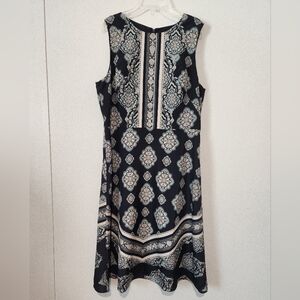 Ann Taylor A Line Paisley Dress Size 12